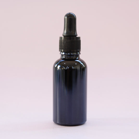 FRASCO NEGRO 30 ML CON BULBO NEGRO